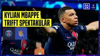Mbappe & Barcola das neue Traum-Duo: PSG - Real Sociedad 2:0 | UEFA Champions League | DAZN
