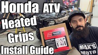 Honda TRX 520 / 420 Heated Hand Grip Install Step-By-Step Guide