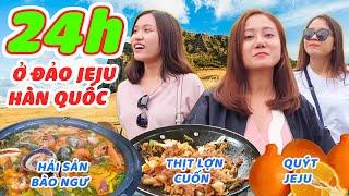 24h ăn chơi sấp mặt ở đảo Jeju Hàn Quốc cùng bộ 3 HÔM NĂY ĂN GÌ !