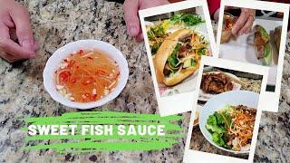 Vietnamese Dipping Sauce | Vietnamese Sweet Fish Sauce