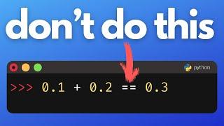 The RIGHT Way To Compare Floats in Python