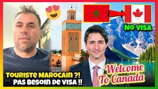 Maroc - Canada : Obligation de VISA levée pour les touristes Marocains !! #maroc #canada #tourisme