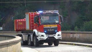 [Mit Alarm über die Staumauer] WLF AB-WASSER FTZ Goslar auf Einsatzfahrt