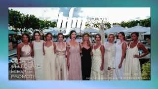 Hawaii Fashion Month 2015 - Melissa White and Toby Portner