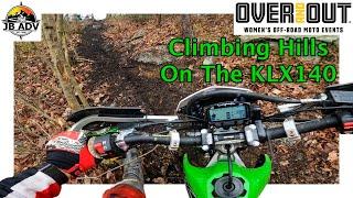 Pushing The KLX 140 A Little HARDER | Over And Out | JB ADV