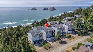 Ocean view home for sale in Oceanside, OR