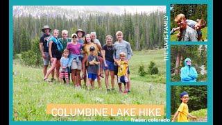 Hiking To Columbine Lake (it was very cold!) | The Davis Family