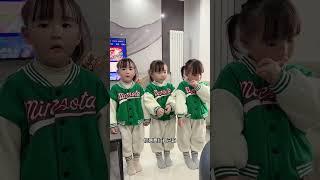 顶级理解，哈哈哈  #家有萌娃 #三胞胎vlog #爸爸帶娃記  #lovelybaby  #lovelygirl