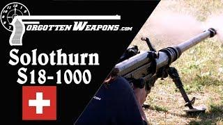 Solothurn S18-1000: The Pinnacle of Anti-Tank Rifles