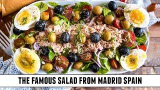 The Most LEGENDARY Salad from Spain | Ensalada de San Isidro Recipe