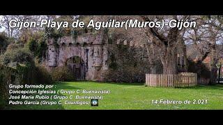 Entrenamiento ciclista de fondo a Playa de Aguilar ( Muros) Asturias 14/02/2021