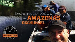 LEBEN im AMAZONAS Dschungel | Jagen, Fallen stellen, Angeln, Fischen, leben in der Wildnis