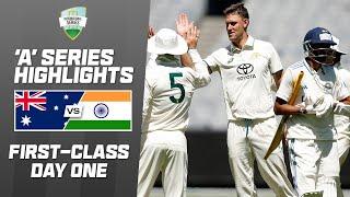 Australia A v India A | First-class match two | Day 1