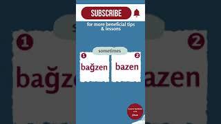 Learn Turkish While You Sleep - Turkish For Beginners #shorts #short #shortvideo #shortvideos