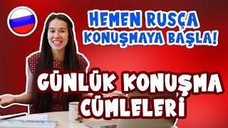 BİLMENİZ GEREKEN 100 RUSÇA KELİME | RUSÇA ÖĞRENİYORUZ