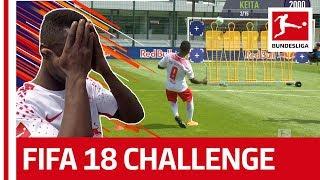 Keita, Forsberg, & Co. - FIFA 18 Bundesliga Free Kick Challenge - RB Leipzig Part 2