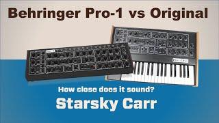 Behringer Pro-1 vs The Original: The Definitive Comparison