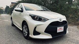 Toyota Yaris X PushStart Pearl For Sale l Fresh Import 2024 JapaneseCar 1000CC l Newshape Vitz