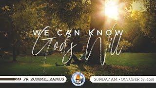 We Can Know God's Will - Pr. Rommel Ramos