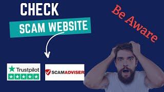 Easy way to CHECK website is REAL or FAKE | How to check SCAM website  #scamwebsitefinder