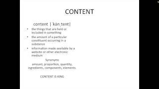 Word Of The Day - Content