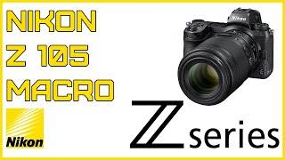 Nikon Z MC 105mm f/2.8 VR S lens