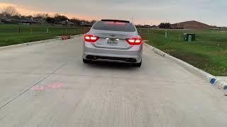 2015 Kia K900 Straight pipe pulls and revs