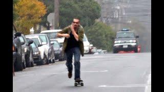 skating in the middle of the street - #Shorts