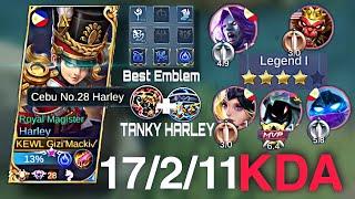 HARLEY Last Gameplay Before Mythic | TANKY HARLEY NEW META 2022 |