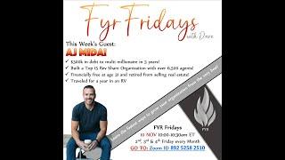 FYR Fridays w Dave: Special Guest - AJ Mida 11-10-23