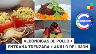 Albóndigas de pollo + Entraña trenzada + Anillo de limón #CocinerosArgentinos | Programa (19/02/25)