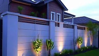  Modern Boundary Wall Design Ideas  || Beautiful Compound Wall Inspiration 