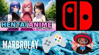 Hentai Anime Girls Succubus - Dezvolt Games Nintendo Switch OLED Handheld Mode Gameplay