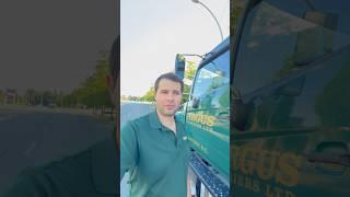 УТРО ТРАК ДРАЙВЕРА В КАНАДЕ #shorts #canada