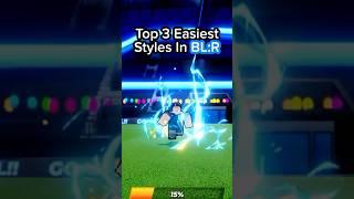 Easiest styles to SCORE  Blue Lock Rivals ROBLOX #shorts