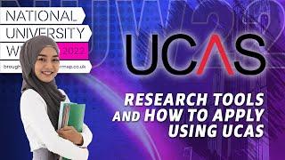 Research tools and how to apply using UCAS | National University Week 2022