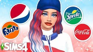 RECREATING ICONIC SODA BRANDS IN THE SIMS 4!!!