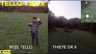 Ryze Tello Vs Thieye Dr X Selfie Quadcopter Comparison Video