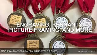 Trophies and Awards – Sales and Engraving – Greensborough, VIC