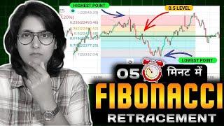 Fibonacci Retracement strategy in share market option trading in 5 minutes ।। Fibonacci Retracement