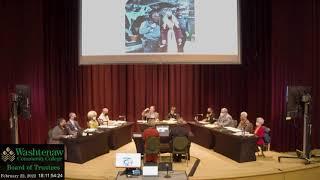 2022 02 22 Board of Trustees Monthly Meeting