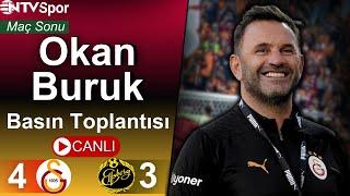 CANLI - Okan Buruk'un Basın Toplantısı | Galatasaray 4-3 Elfsborg