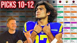 The Best 2024 Fantasy Football Draft Strategy (Picks 10, 11 & 12)