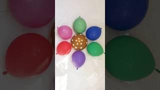 6 colorful water balloon pop Reverse video asmr #balloon #poppballons #shorts #viralshorts #asmr #sr