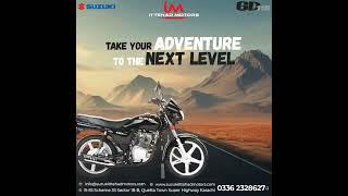 Take your ride to the next level with 𝐒𝐮𝐳𝐮𝐤𝐢 𝐆𝐃-𝟏𝟏𝟎! ️