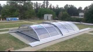 Megavent Installation of Alukov Retractable Roof in Delhi NCR