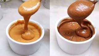 2 Ingredients Homemade Peanut Butter & Chocolate Peanut Butter Spread Made In 5 min