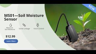 ITEAD STUDIO Launched SONOFF MS01 Smart Soil Moisture Meter Sensor for indoor and outdoor plants