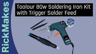 Toolour 80w Soldering Iron Kit with Trigger Solder Feed