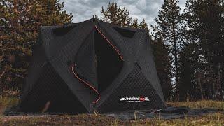 The Overlandish Basecamp V2 setup and pack down